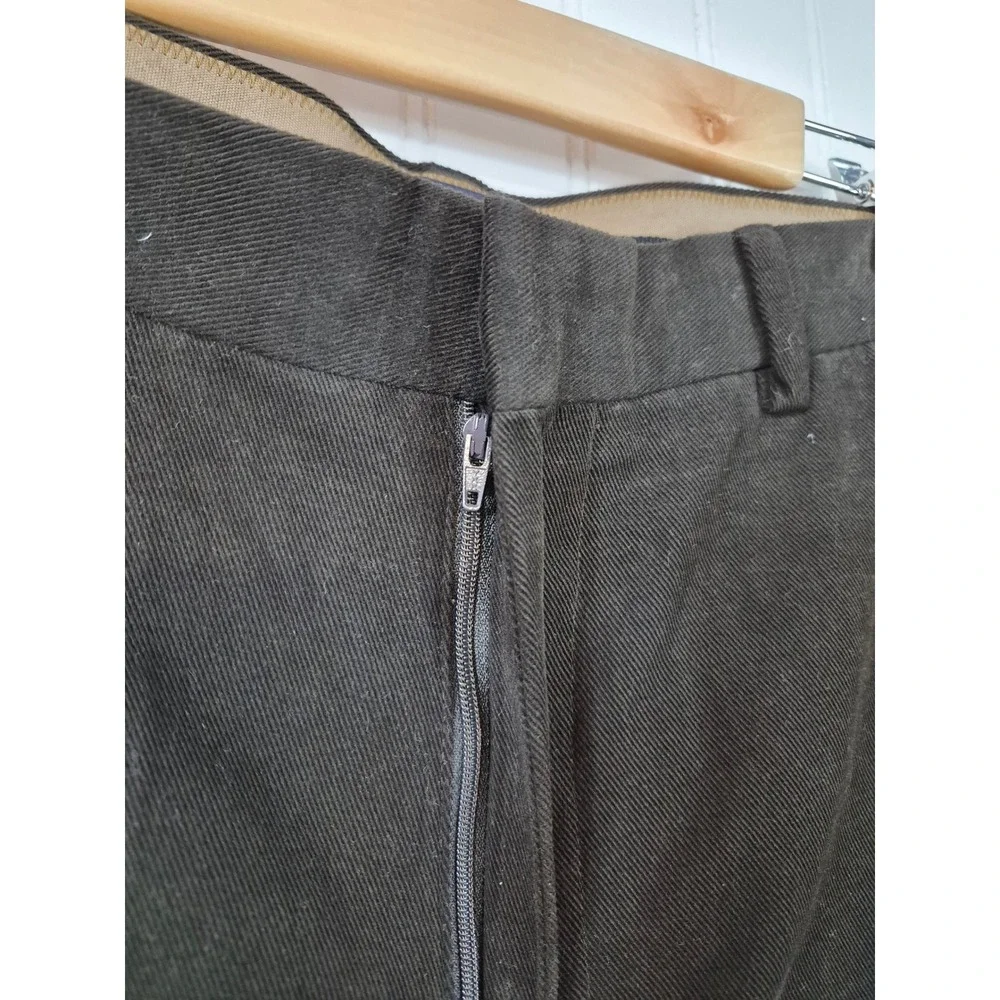 Banana Republic Dawson Mens Chinos Pants 36x31 Dark Brown Cotton Straight Leg